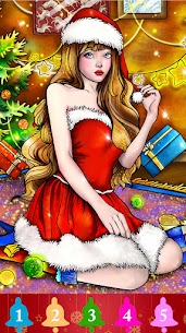 Christmas Paint by Numbers Apk Mod for Android [Unlimited Coins/Gems] 7