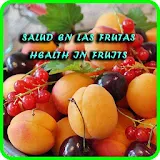 Health in fruits icon