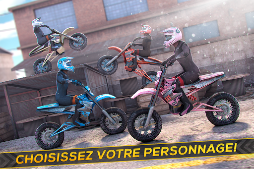 Code Triche Moto Cross Extrême Freestyle -  Réal Motor Courses APK MOD (Astuce) screenshots 3
