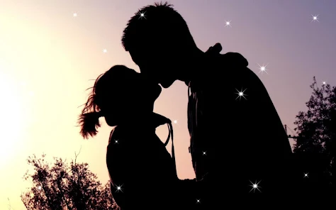 Beijo de casais de anime de amor, pessoas de anime se beijando Papel de  parede de celular HD