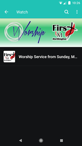 Worthington United Methodist Screen 2