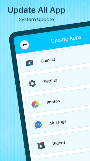 Android application Update All App : System Update screenshort