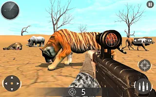 Animal Hunter in Safari Desert - Screenshot 1