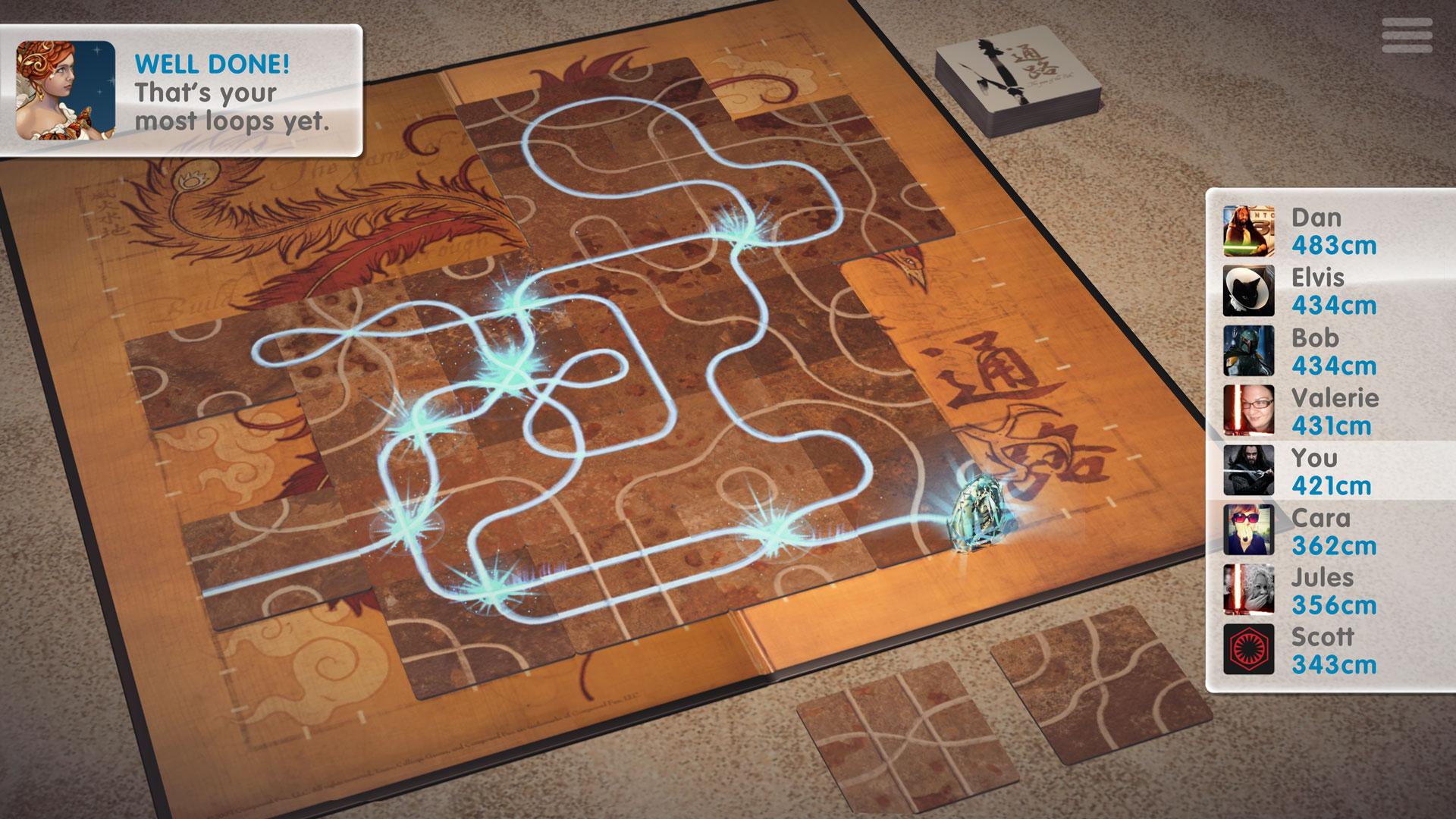 Android application Tsuro - The Game of the Path screenshort