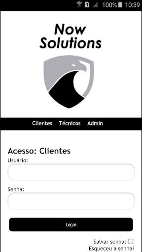 Android application Now Solutions screenshort