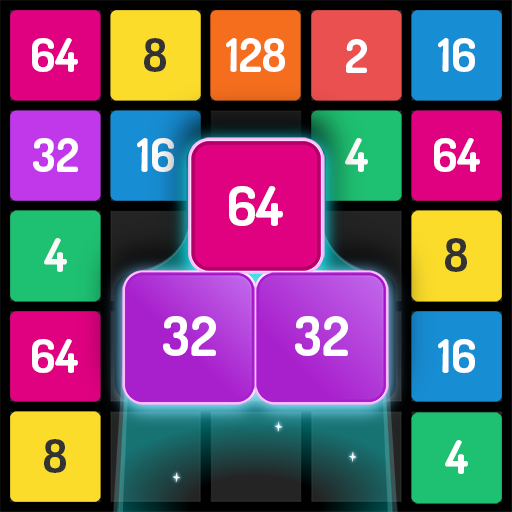 2048: X2 Merge Blocks