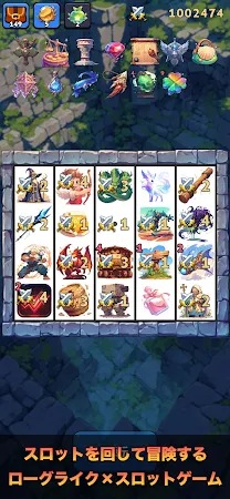 Game screenshot Fortune Quest -ローグライク＆スロット-無料版 mod apk