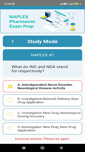 NAPLEX Pharmacist Exam Prep Screen 3