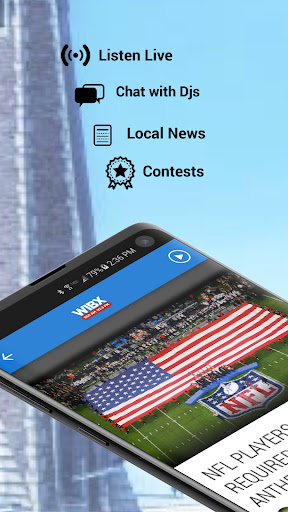 Screenshot of WIBX 950 Utica