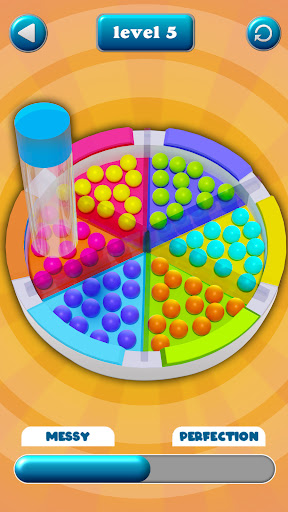 Android application Woody Ball Sort Puzzle Game screenshort