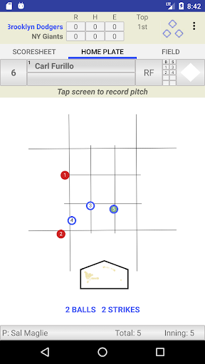 3up3downscoring Baseball Score