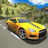 Taxi Driver Hill Climb sim 3D icon