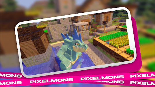 Pixelmons for minecraft