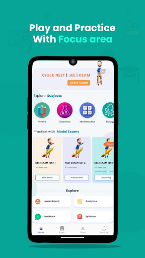 Android application Focus Area screenshort