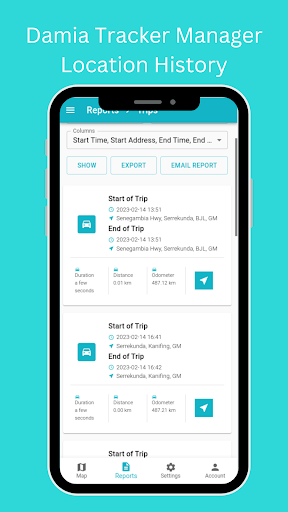 Damia Tracker Manager