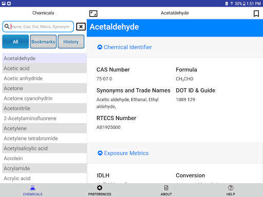 NIOSH Mobile Pocket Guide 8