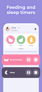 Baby diary feeding timer track Unknown