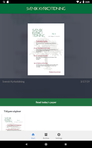 Svensk Kyrkotidning Screen 3