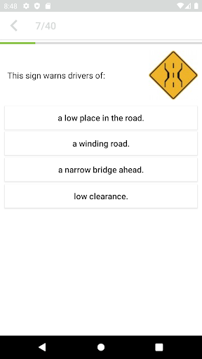 DMV Practice Test Idaho 2023 Screen 2