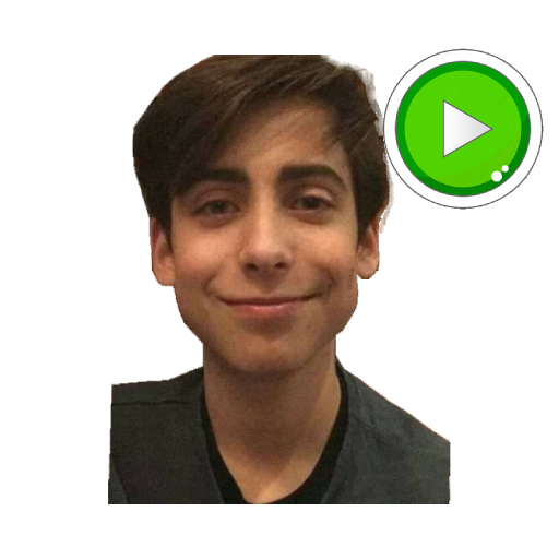 AIDAN GALLAGHER STICKERS ANIMADOS PARA WHATSAPP
