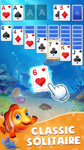 Captura de Pantalla 7 Solitaire Fish: Card Games android