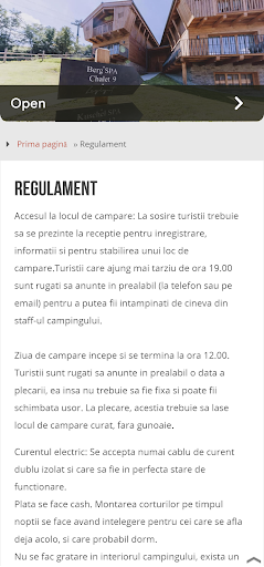 GimiCamping - Cazare Valcea Screen 3