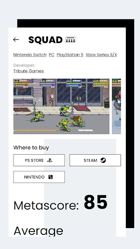 Squad - Video Game Finder