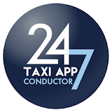 24/7 Taxi App Conductor icon