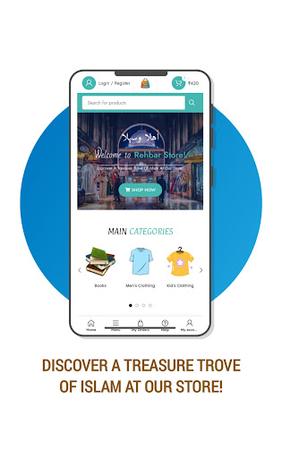 Rehbar Store Screen 2
