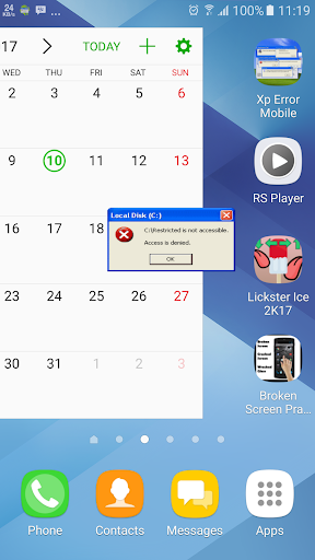 Xp Error Android Screen 3