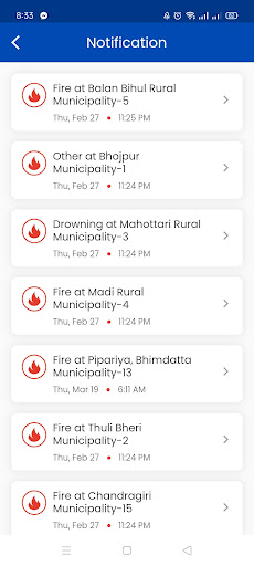 Fire Alert Screen 2