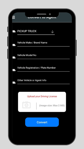 Android application The Courier Baba screenshort