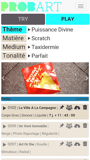 PROBART Screen 2