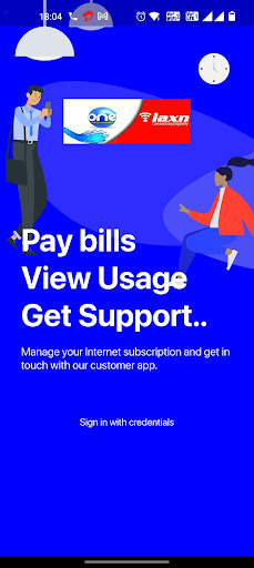 Android application IAXN CUSTOMER APP screenshort