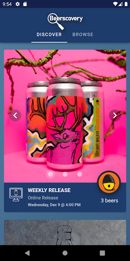 Android application Beerscovery screenshort