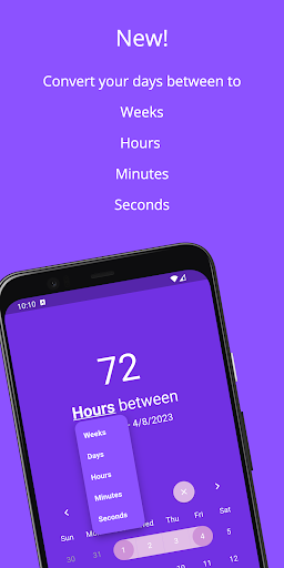 Date Calculator Screen 3