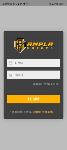 Android application Ampla Motors screenshort