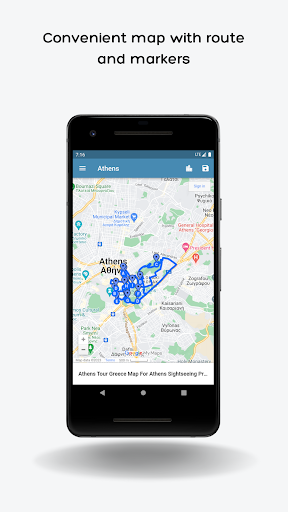One day route Screen 2