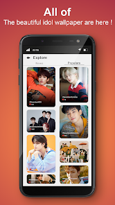 Captura de Pantalla 14 Kpop Idol: Seventeen Wallpaper android