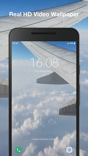 Plane Live Wallpaper Screen 3