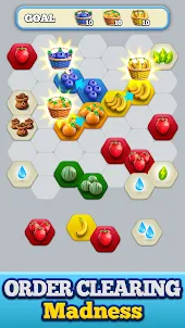Fruit Fold: Merge Puzzles