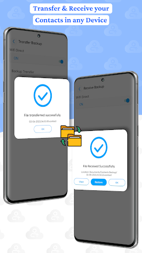 Screenshot of Contacts Backup and Restore