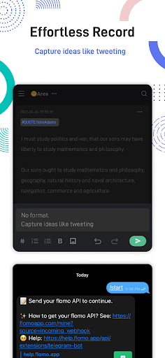 flomo Card Notes Screen 2