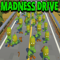 Madness Drive - Zombie Roadkill Game