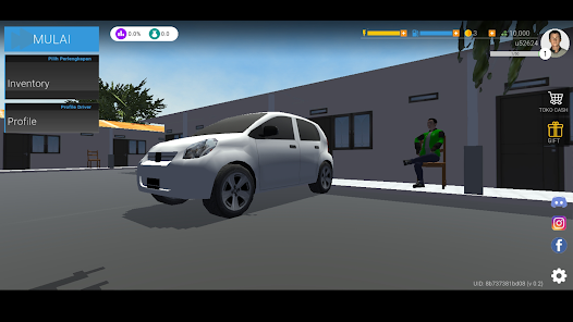 Screenshot Taxi Online Simulator ID APK