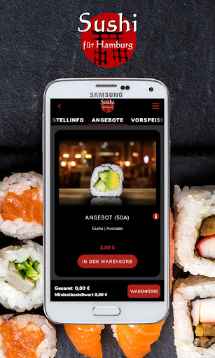 Sushi für Hamburg Screen 2