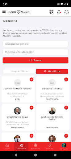 Alumni Inalde Somos Screen 3