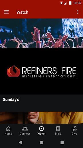 Refiners Fire Church Screen 2