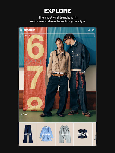 Screenshot of BERSHKA: Fashion & trends