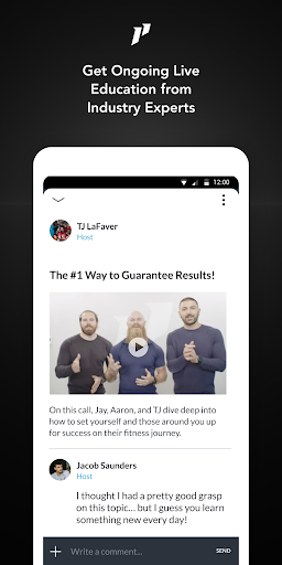 Screenshot of Legionnaire Connect